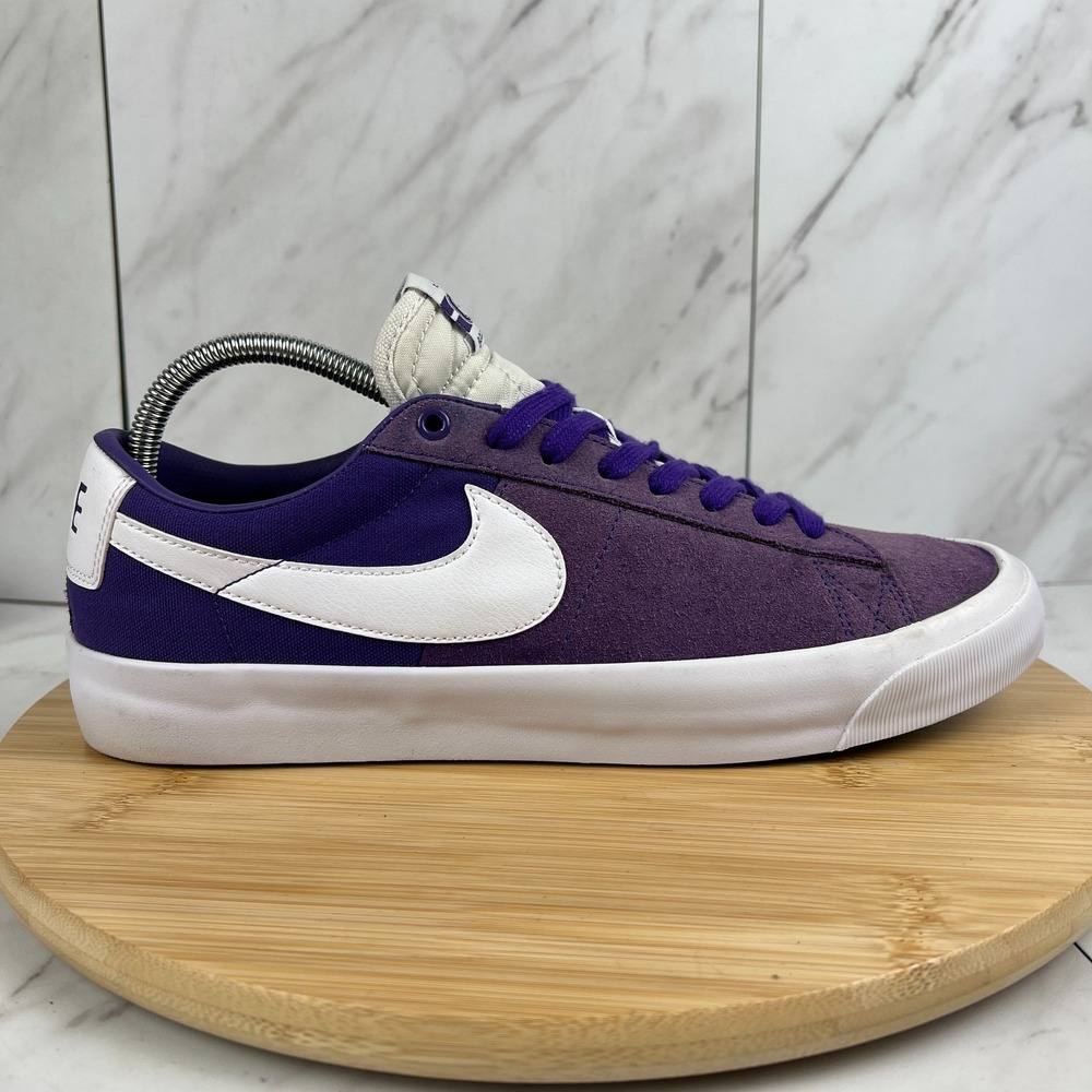Nike SB Zoom Blazer Low Pro GT Mens Size 10 Court Purple Sneakers DC7695-500